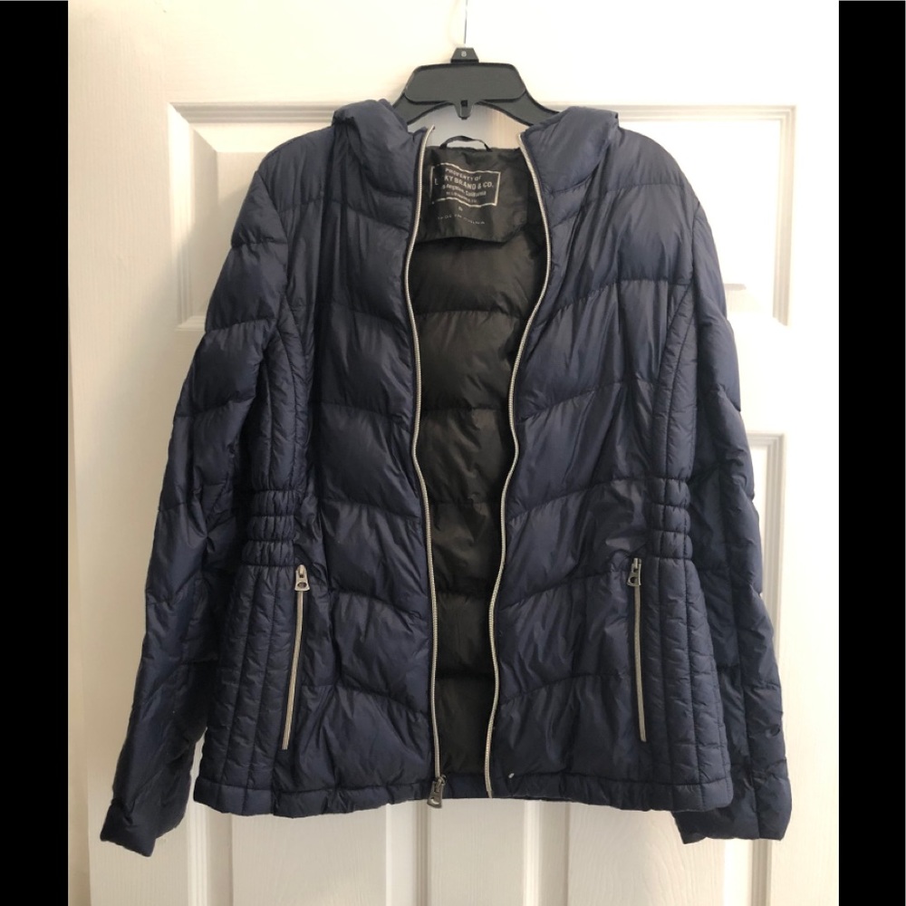 Lucky Brand girl blue jacket